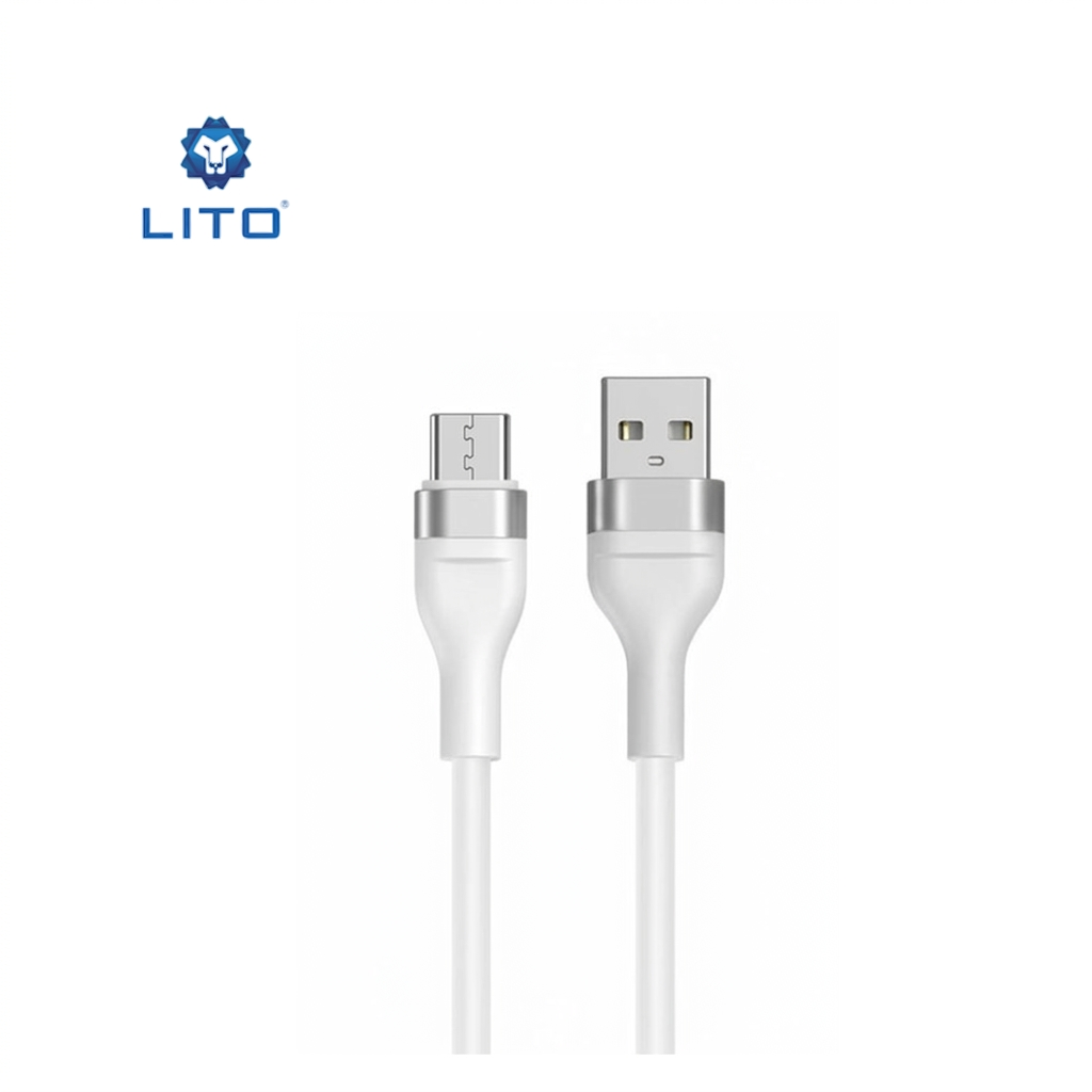 Lito LD02C High-Efficiency Liquid Silicone USB-A to USB-C Fast Charging Cable