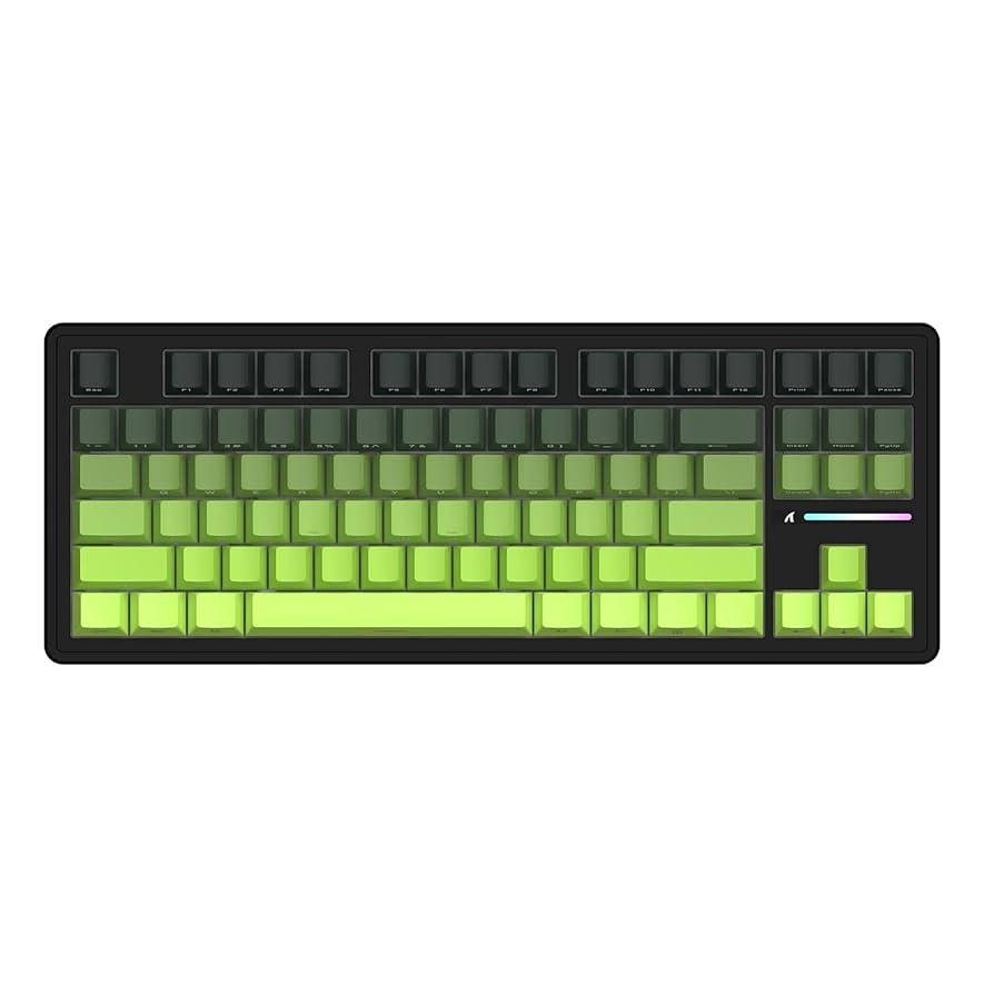 ATTACK SHARK M87 PRO Wireless Mechanical Gaming Keyboard - Green