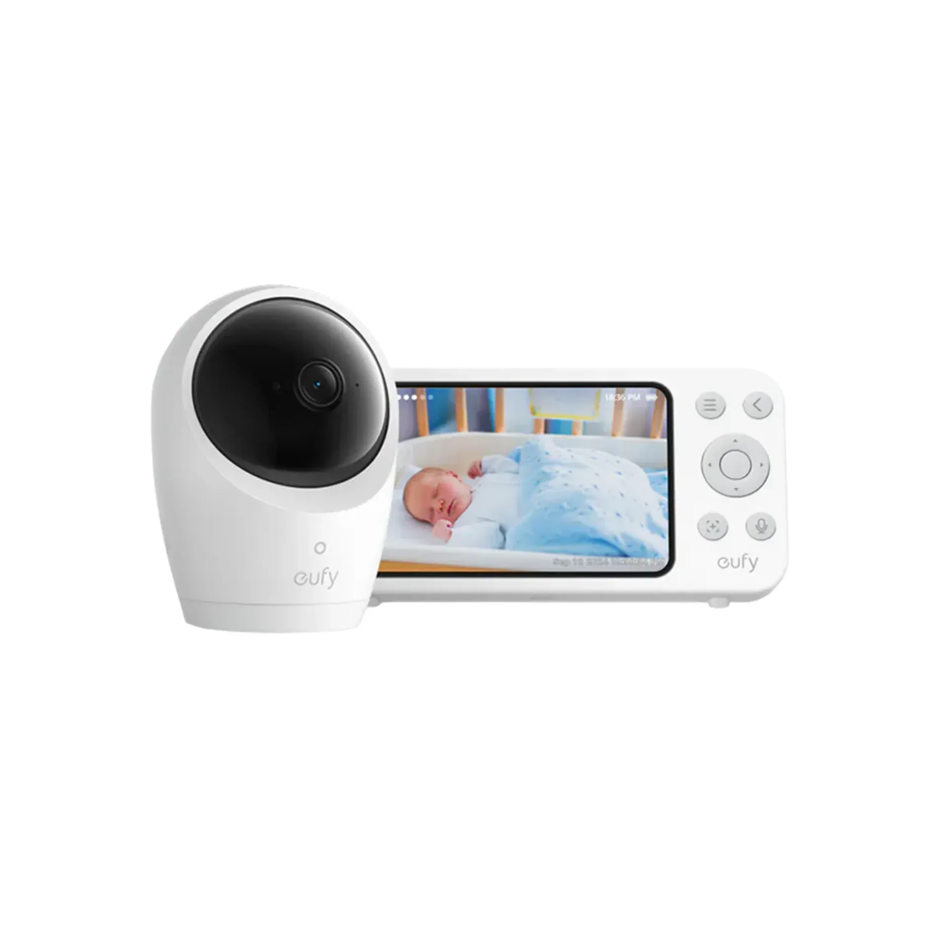 Eufy C10 4.5" Smart Video Baby Monitor with 2K Pan-Tilt Camera
