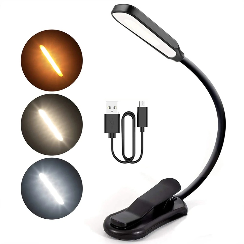 Book light usb rechargable lohas led