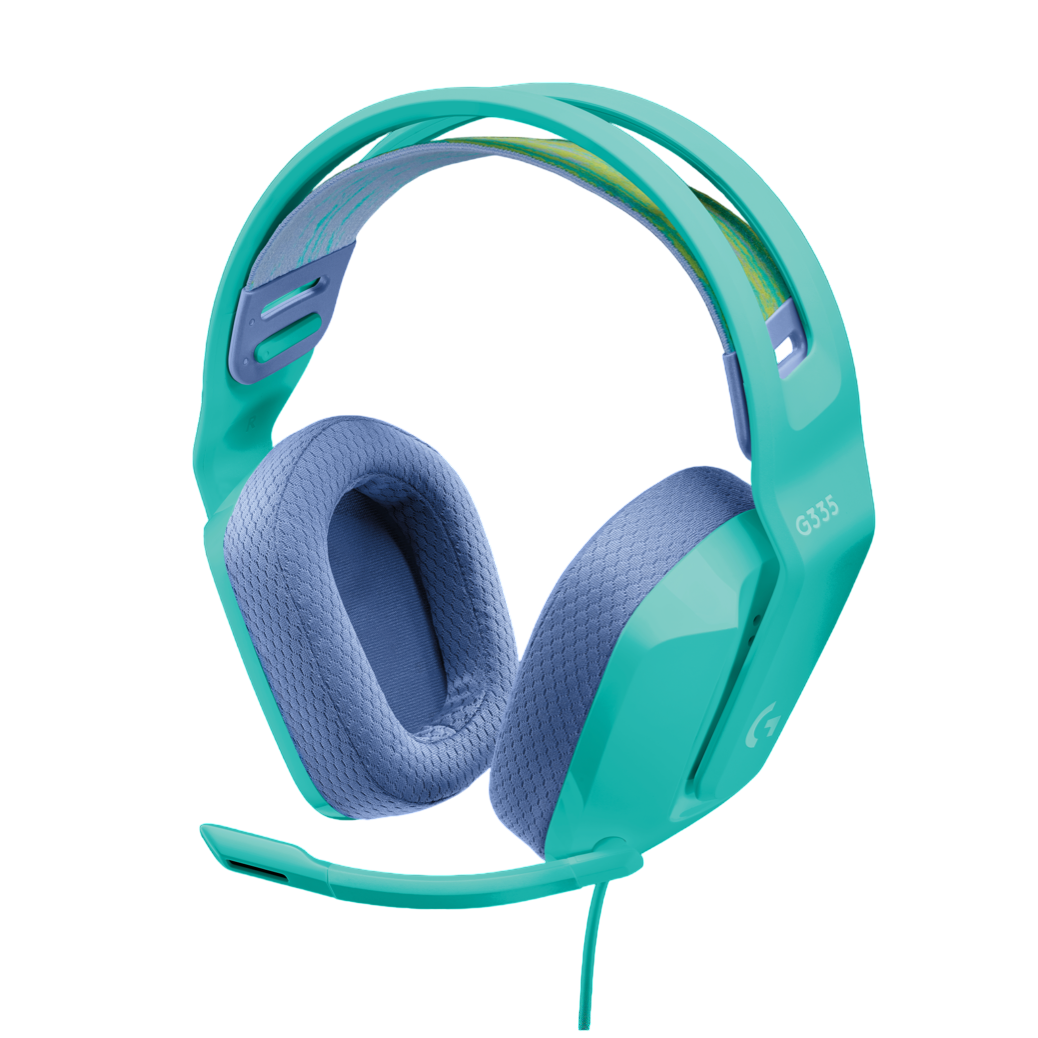 Logitech G335 – Wired PC Gaming Headset (Mint)