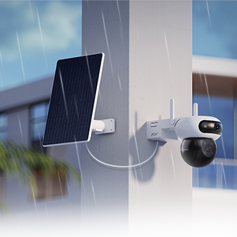 EZVIZ CB90 Dual Kit Dual-Lens + Solar Panel 8W2K⁺ & 2K⁺ Dual-Lens