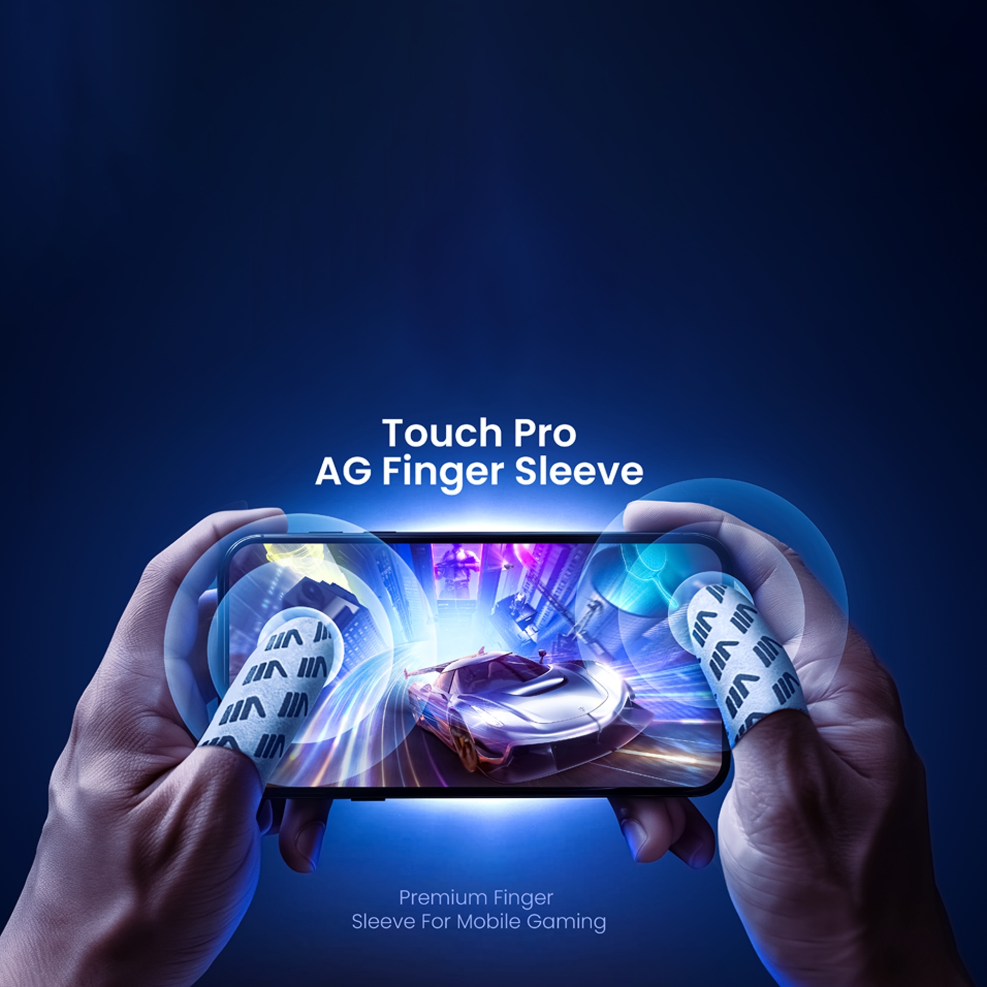 AG Touch Pro Gaming Finger Sleeves – 2 Pairs