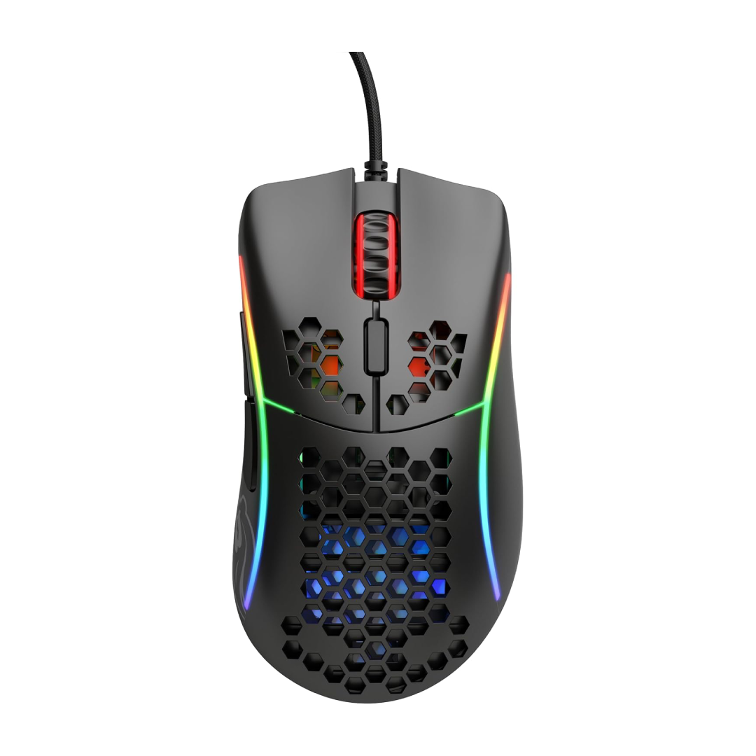 Glorious Model D- Wired Gaming Mouse 62g – Black Matte