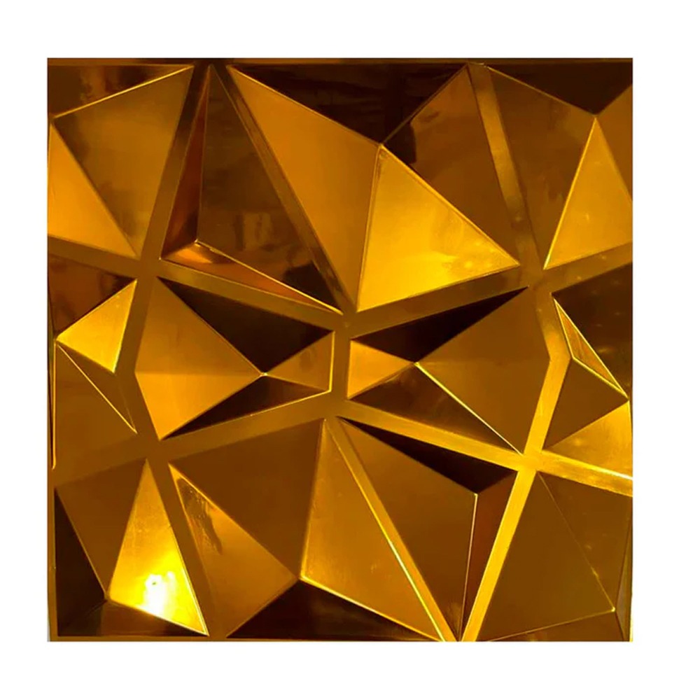 3D Wall Panels Champagne Gold D094