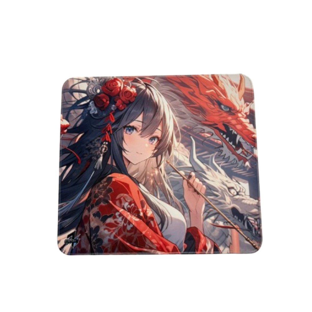 Mousepad 1Esport 40*45cm Jigsaw Red Dragon