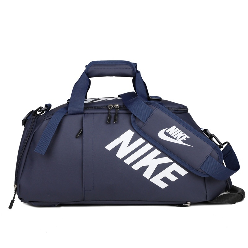 Nike Trail Style Black Backpack Travel Bag Pack blue