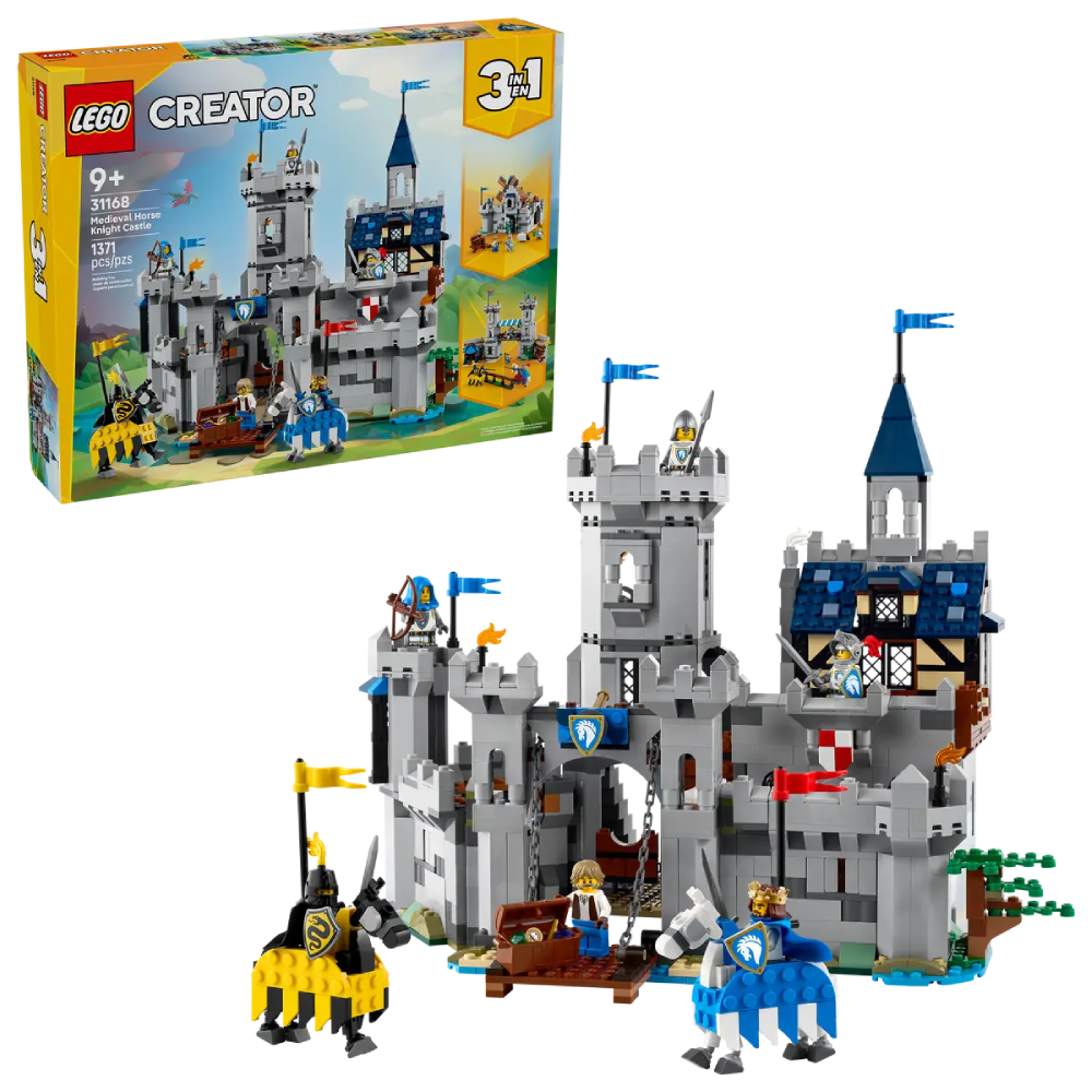 31168 Creator 3in1 Medieval Horse Knight Castle LEGO®
