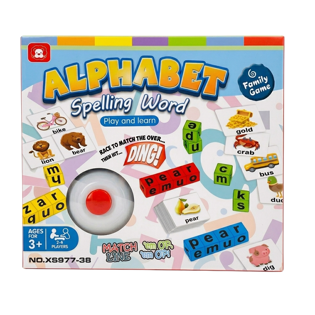 Alphabet Spelling Word Educational Learning Toy