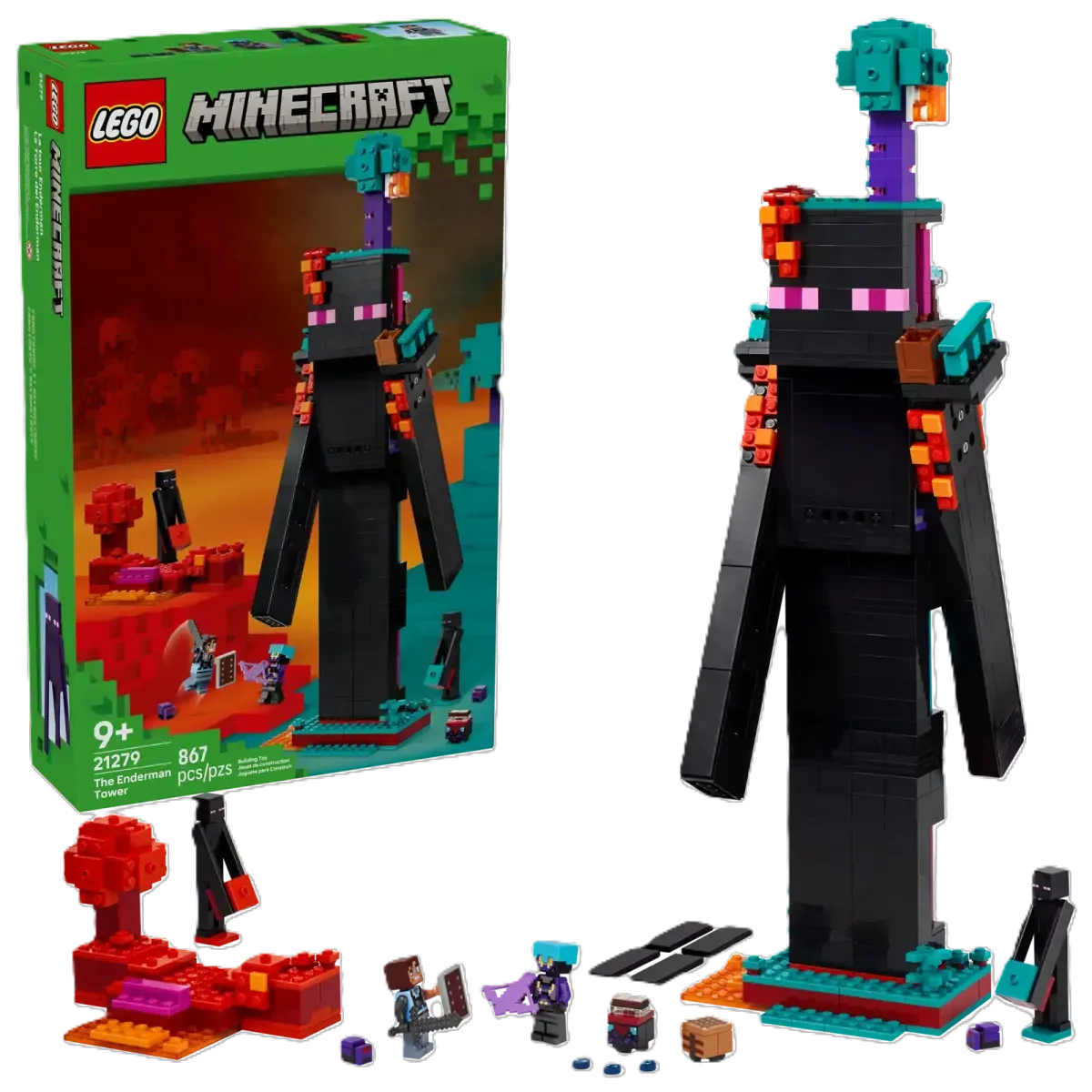 21279 Minecraft The Enderman Tower LEGO®