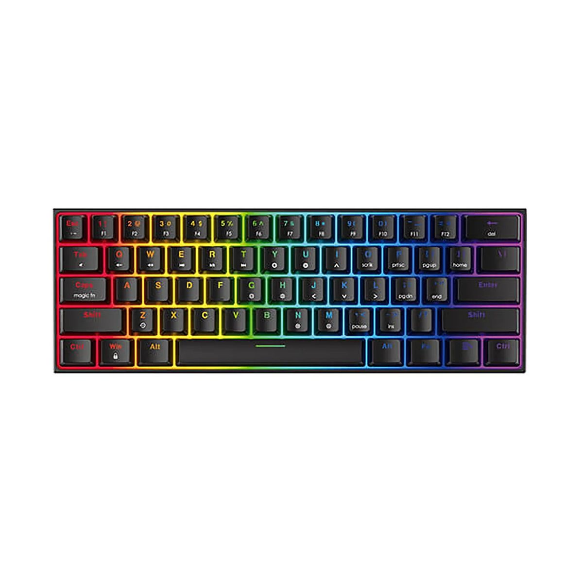 Fantech MAXFIT61 RGB Wired 60% Mechanical Keyboard