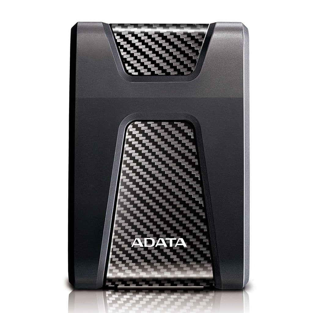 ADATA HD650 1TB External Hard Drive – USB 3.2, Shock-Resistant, Portable Storage – Black