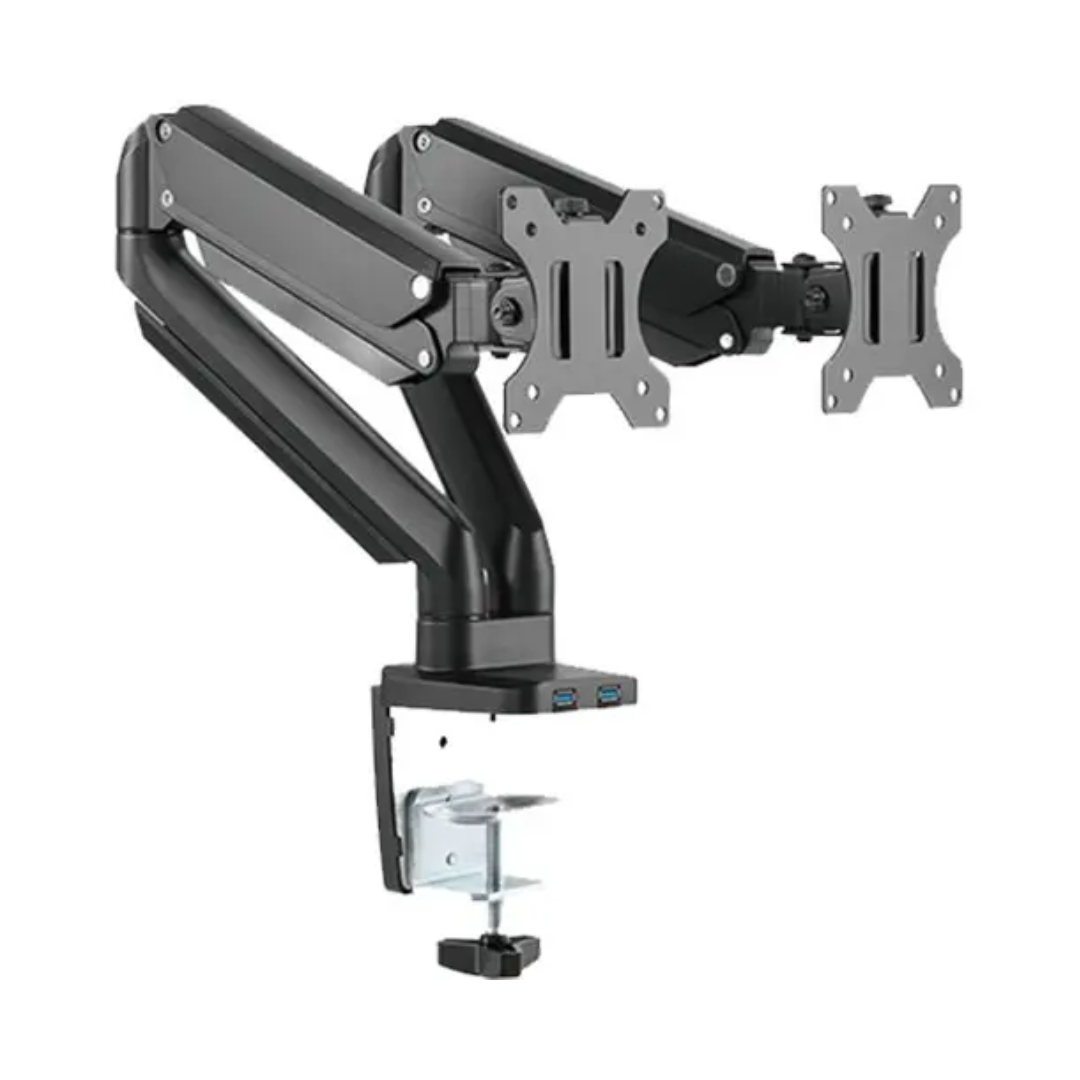 Twisted Minds TM-26-C012U Dual Monitor Aluminum Slim Mechanical Spring Arm