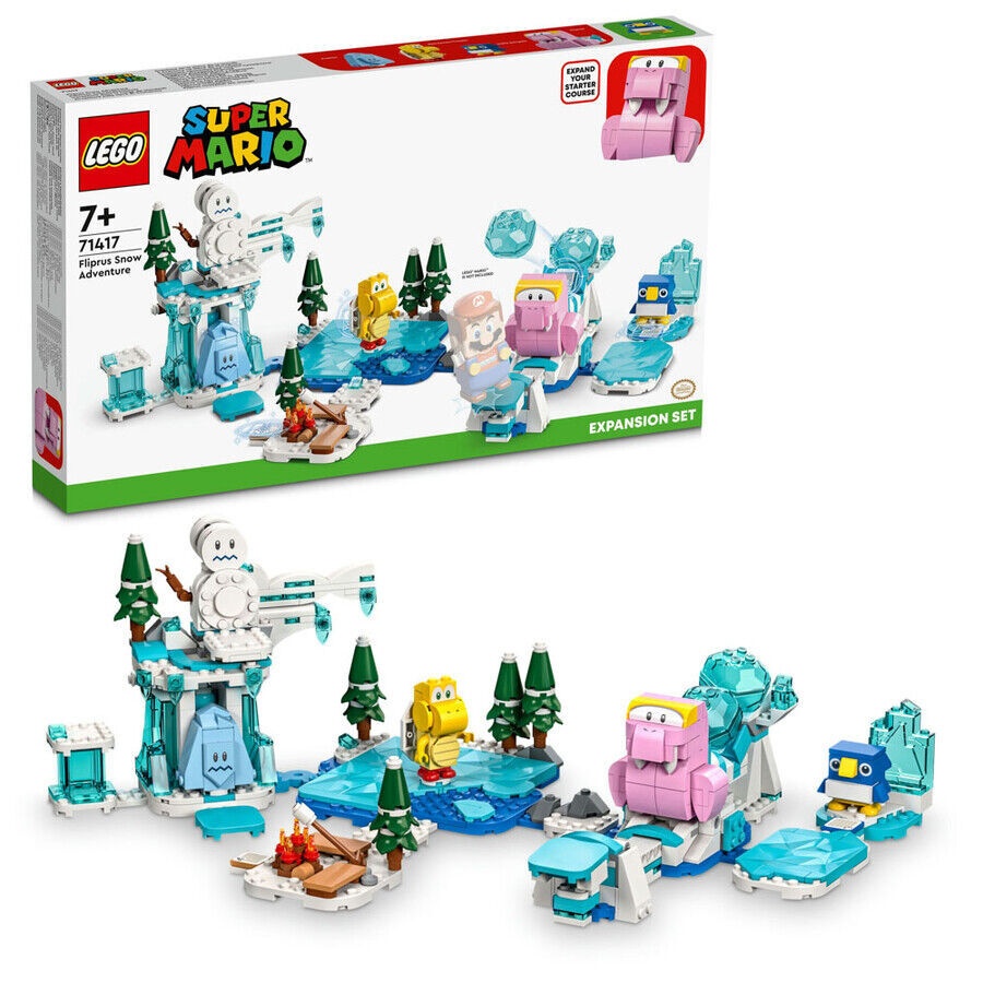 سێتی فراوانکردنی سەرگەرمی بەفری LEGO® Super Mario Fliprus – کۆمەڵەی 71417