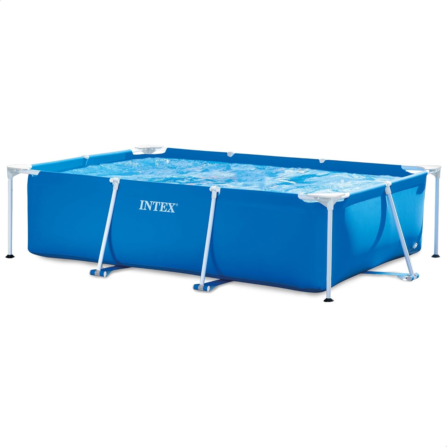Intex Rectangular Frame Pool – Blue – 260 × 160 × 65 cm Above Ground Swimming Pool