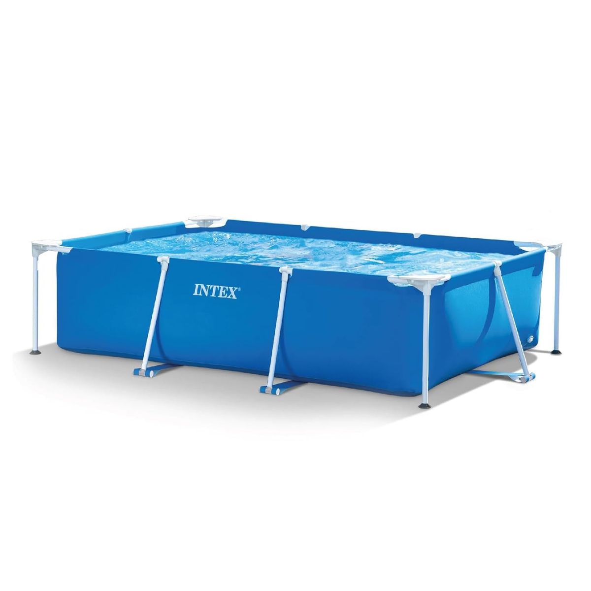 Intex Rectangular Frame Pool – Blue (75cm × 3m × 2m)