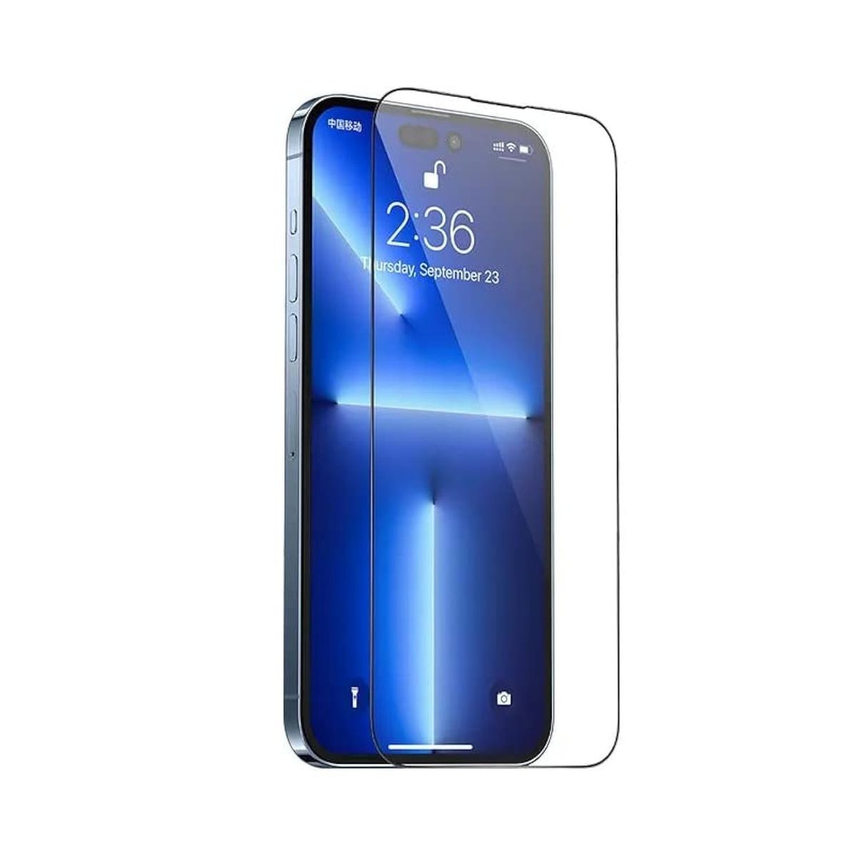 Glass iPhone 13 Pro Max Blue