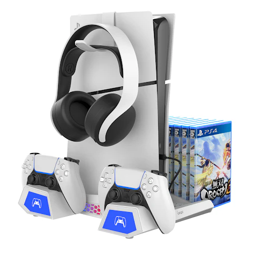 حامل عمودي IPEGA RGB لجهاز PS5 / PS5 Slim