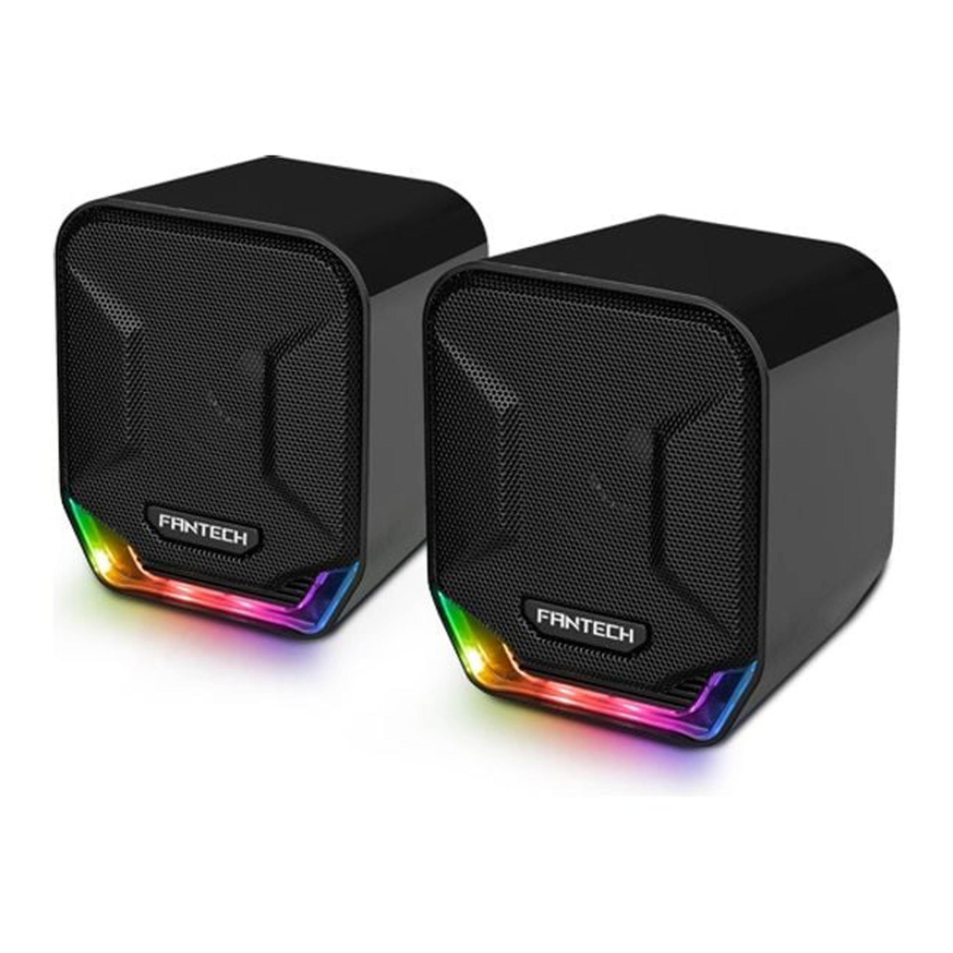Fantech SONAR GS202 Gaming & Music Wired RGB Speaker – Black