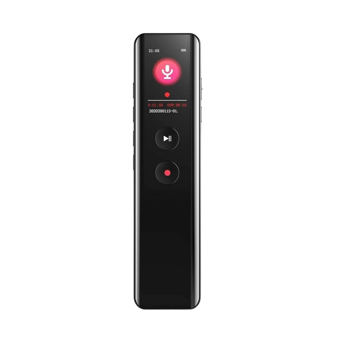 REMAX RP3 Digital Voice Recorder – 64GB Built-in Storage, High-Sensitivity Microphone, Clear Audio Recording