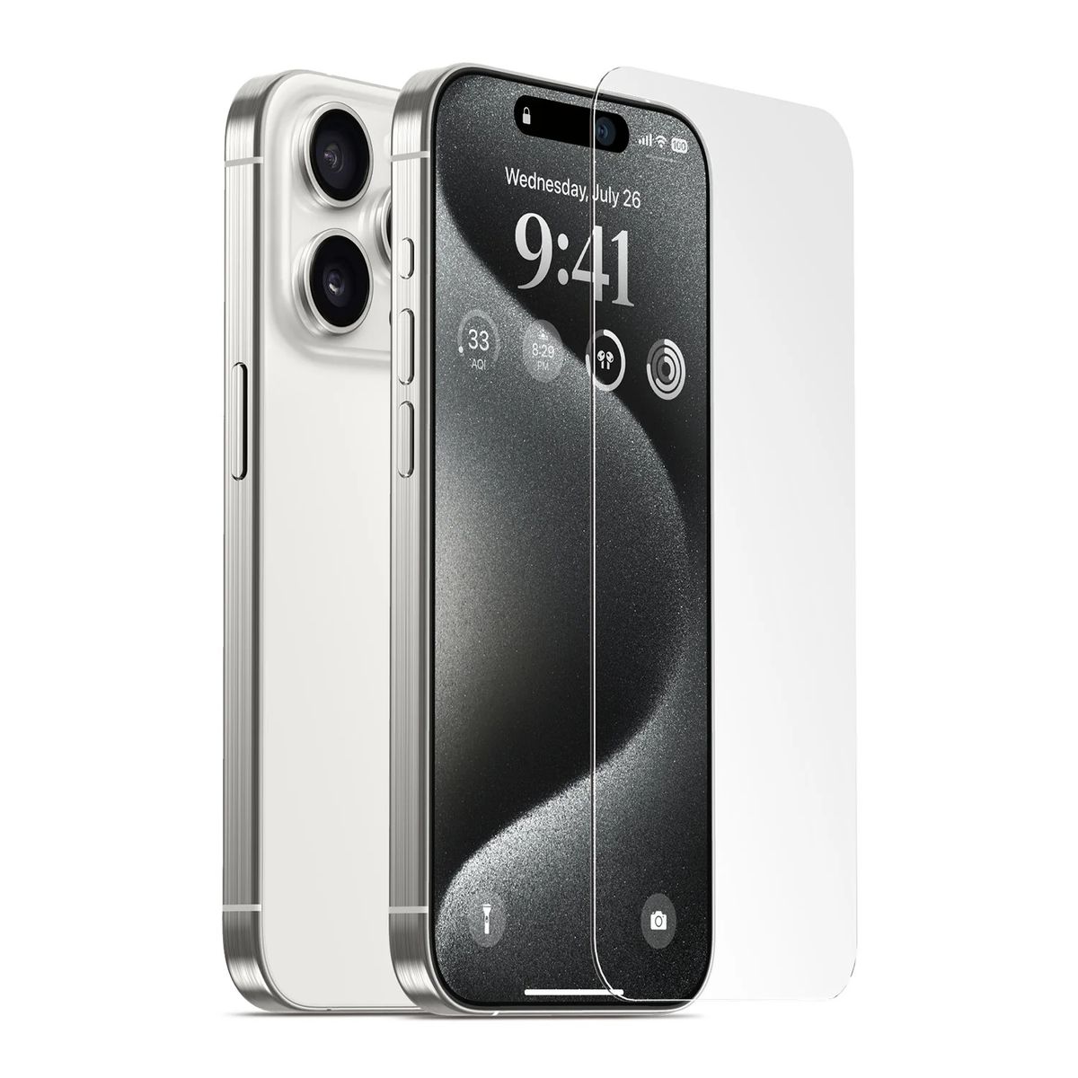 شاشة بافاريال الزجاجية لجهاز iPhone 15 Pro Max