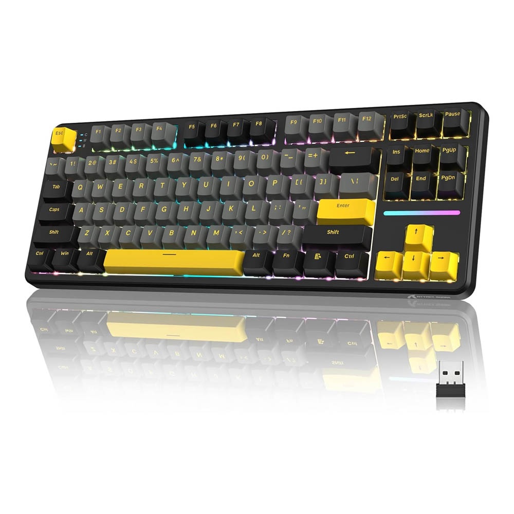 ATTACK SHARK X87 Mechanical Keyboard Star Black
