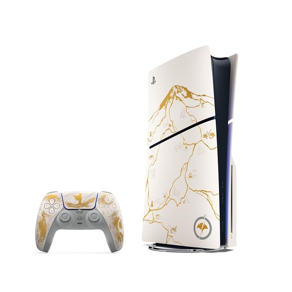 PlayStation 5 - Console Europe Region 8K Slim Ghost of Yotei  Edition - 1TB