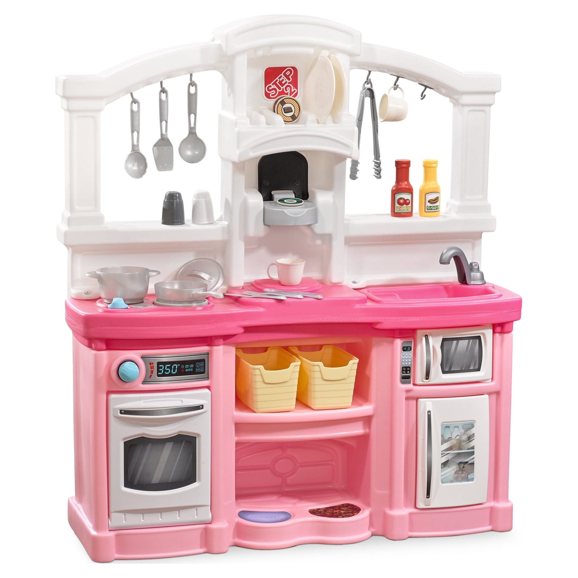 Girl's Kitchen Roleplay Toy Set – 83 Pieces