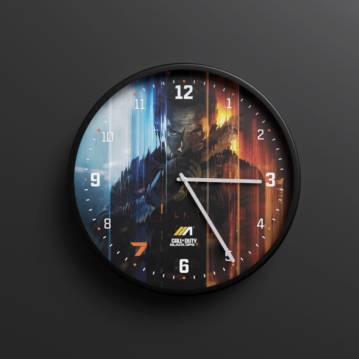Gaming Wall Clock CALL OF DUTY BLACK OPS 7