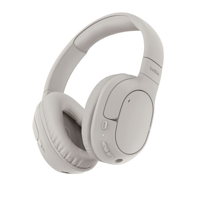 سماعات الرأس اللاسلكية Belkin Soundform Surround - رملي
