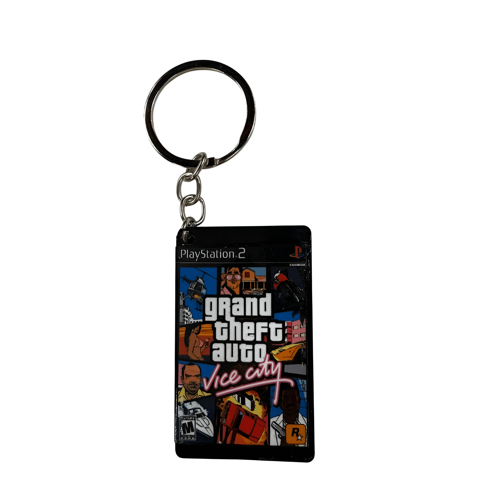 ميدالية مفاتيح قرص ميني GTA Vice City – إصدار PS2