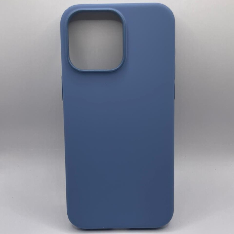Devia Silicon Magsafe iPhone 15 Pro Max Cover - Blue 
