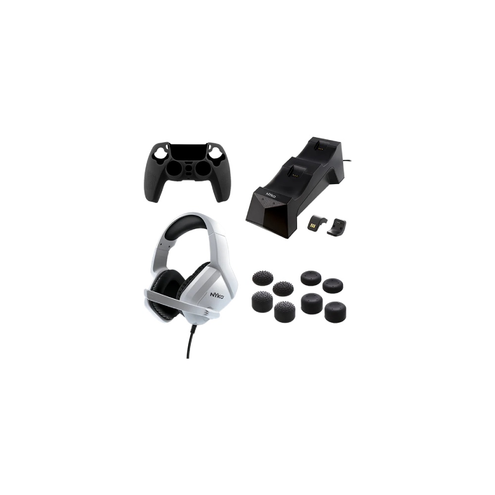 Nyko Deluxe Master Pak for PlayStation® – Essential Gaming Accessory Bundle