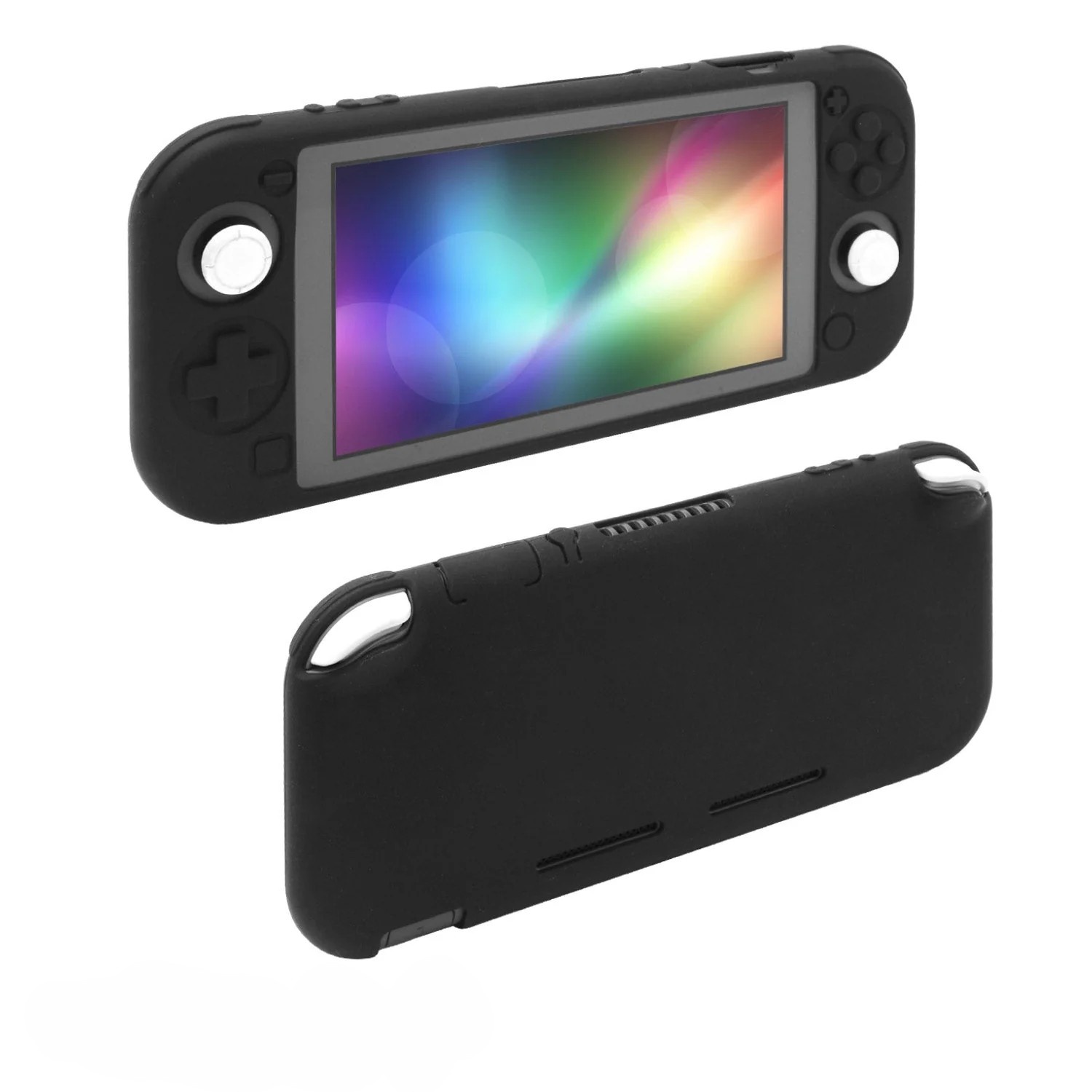 غطاء حماية سيليكون كامل لجهاز Nintendo Switch Lite – أسود