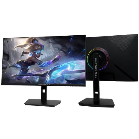 مۆنیتەری یاری Deadskull 27 ئینچ WQHD IPS – 180Hz، ڕەش