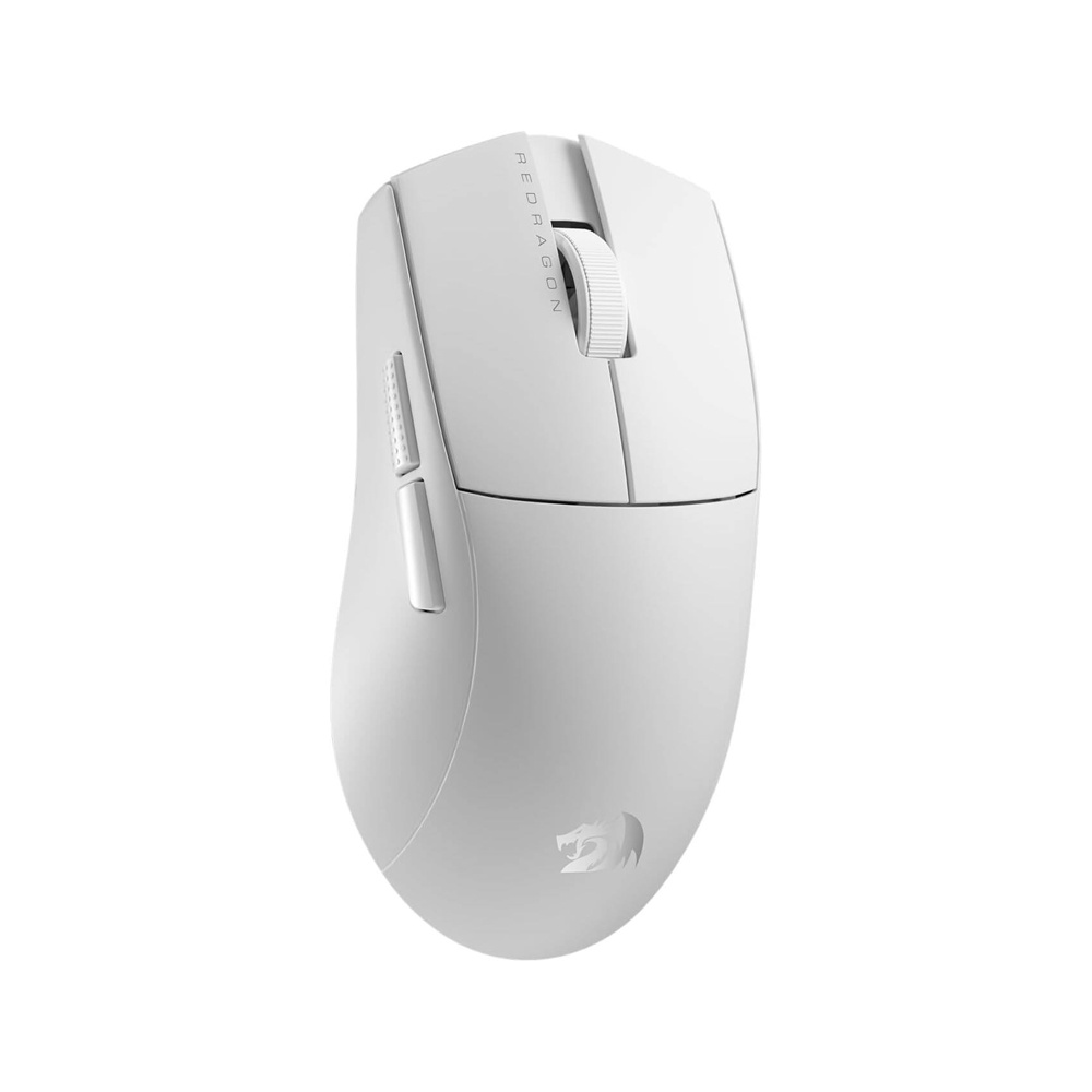 ماوسی گەیمینگ بێ‌وایەر Redragon King Pro M916 (سپی)