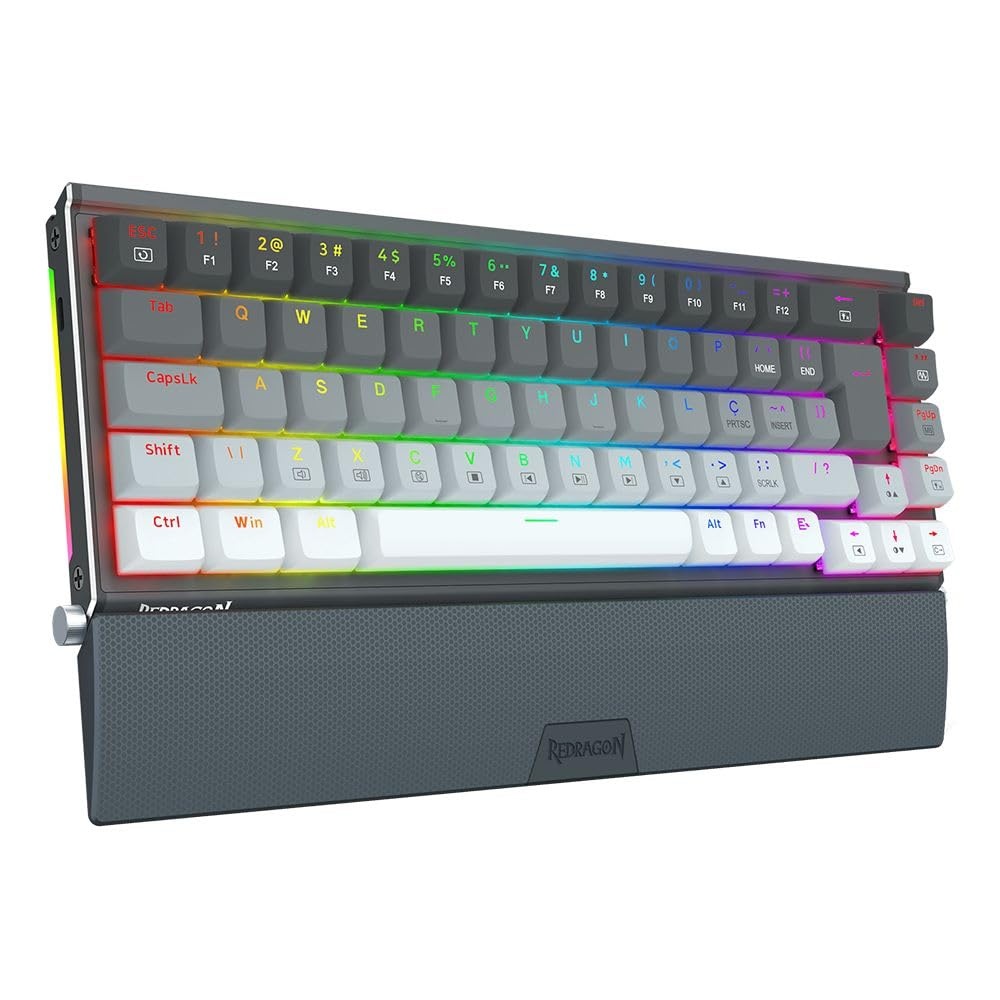 Redragon Shaco Black and Gray RGB Mechanical Gaming Keyboard