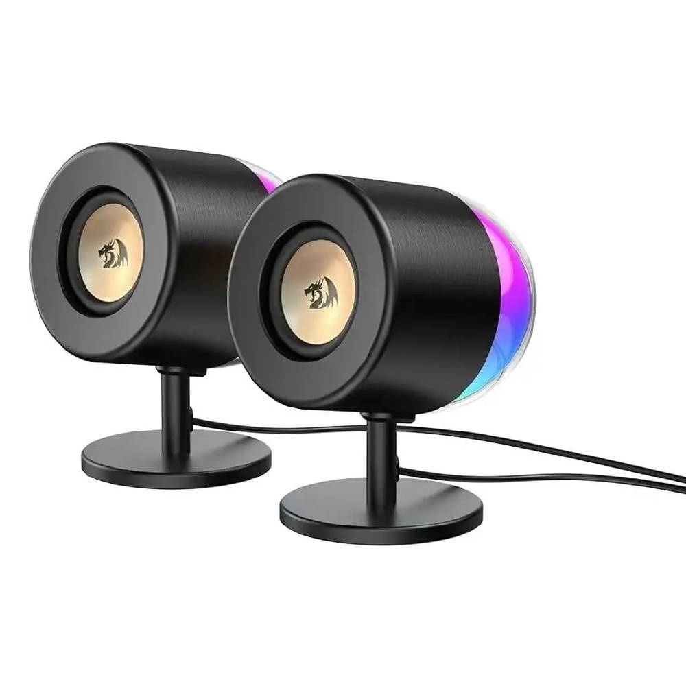سپیکەر Redragon GS598 Ahri 2.0 – بەسیم، دنگی ستێریۆی بەهێز، ڕووناكی RGB بۆ یاری