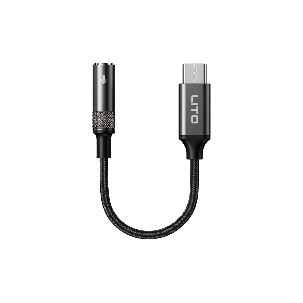 LITO LA03T USB-C to 3.5mm Headphone Jack Adapter