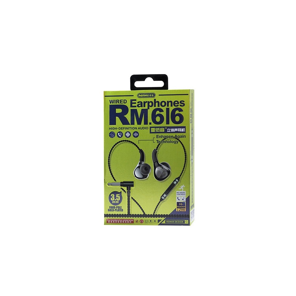 Remax RM-616 Wired Over-Ear Headphones