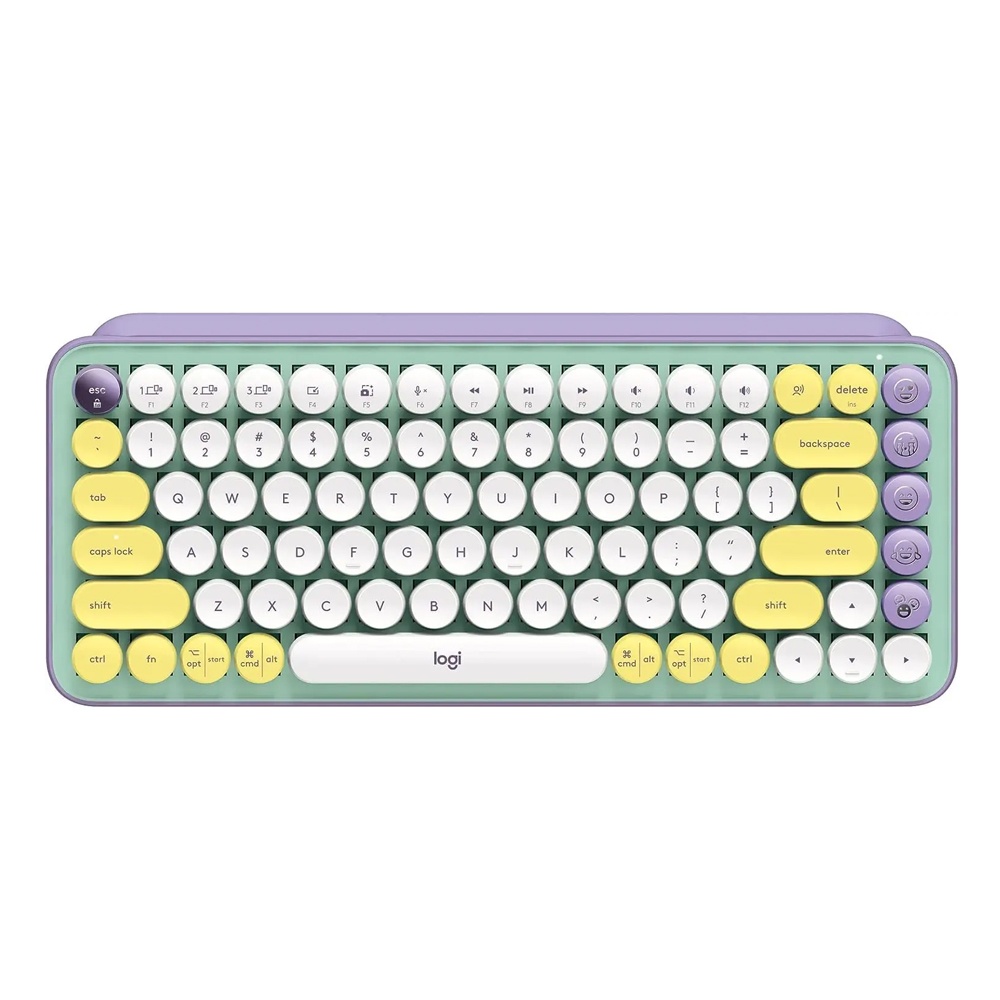كيبورد الألعاب Logitech Pop Keys باللون الأخضر