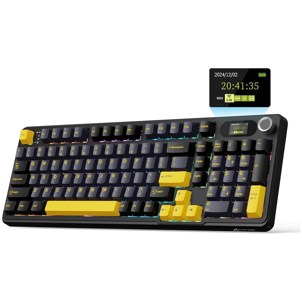 ATTACK SHARK X98 Pro Mechanical Keyboard Star Black  