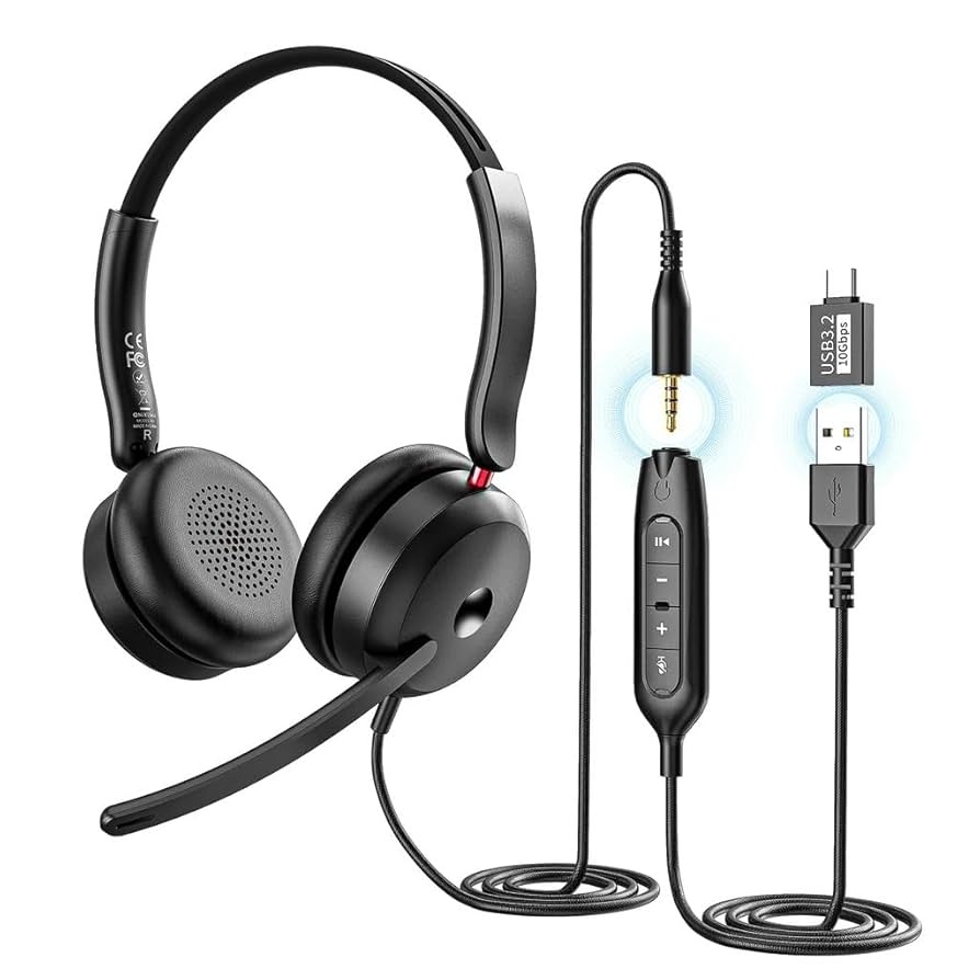 ONIKUMA X81 Wired Gaming Headset Black