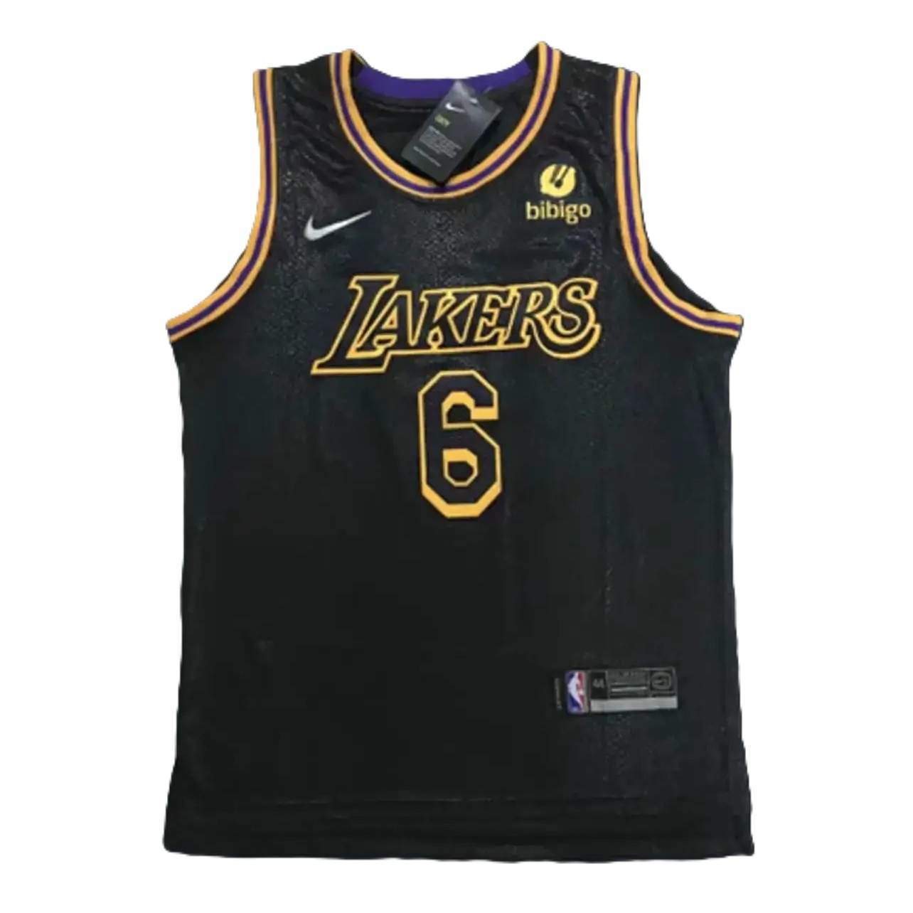 Lakers Basketball Jersey – Black (Size 152)