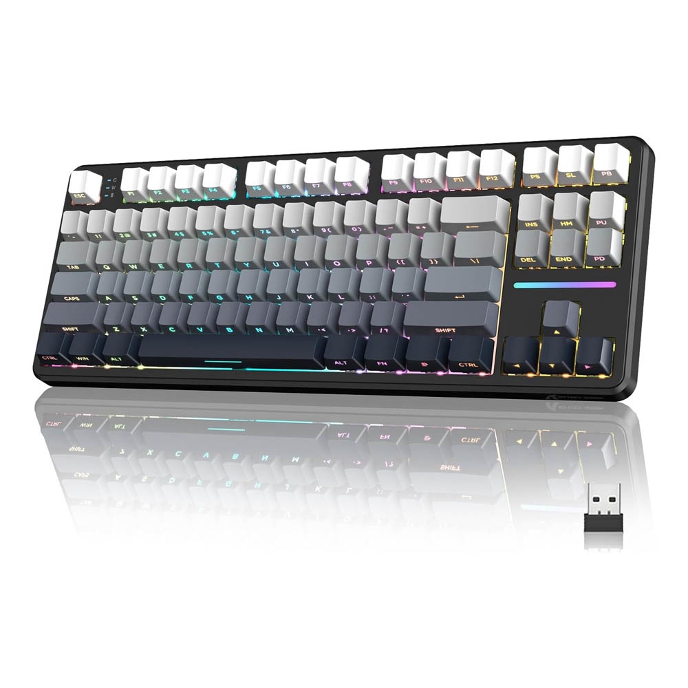 ATTACK SHARK X87 Mechanical Keyboard Moonlit Night