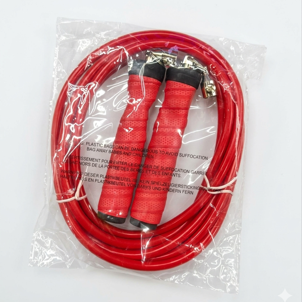Hanghao High-Speed Jump Rope - All Red