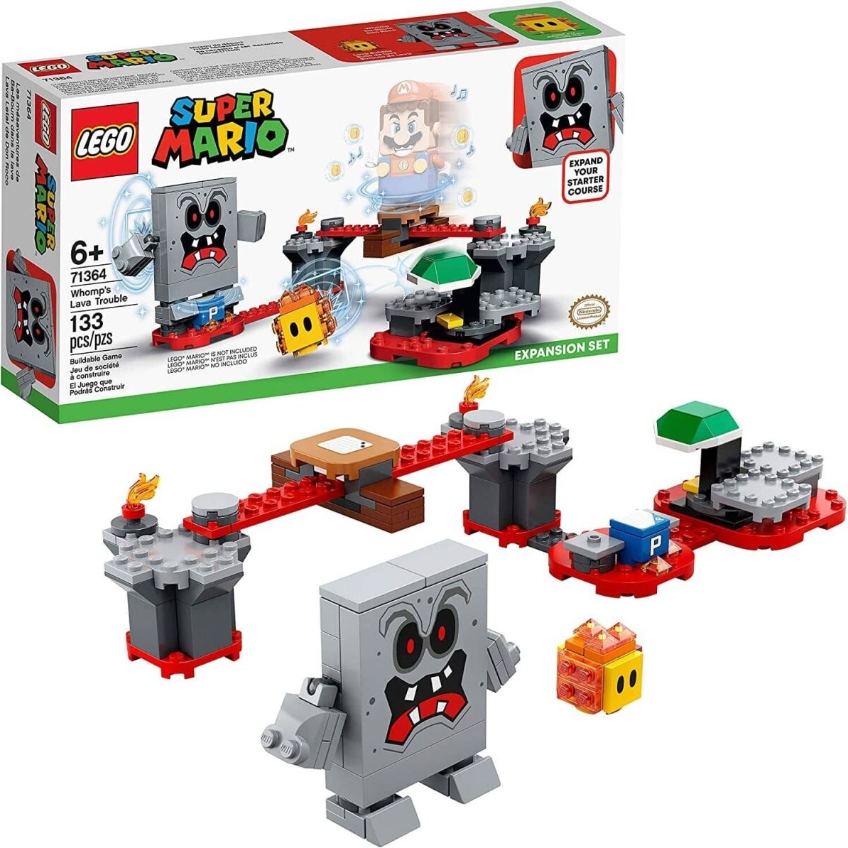 71364 SUPER MARIO Whomp `s Lava Trouble Expansion Set LEGO®