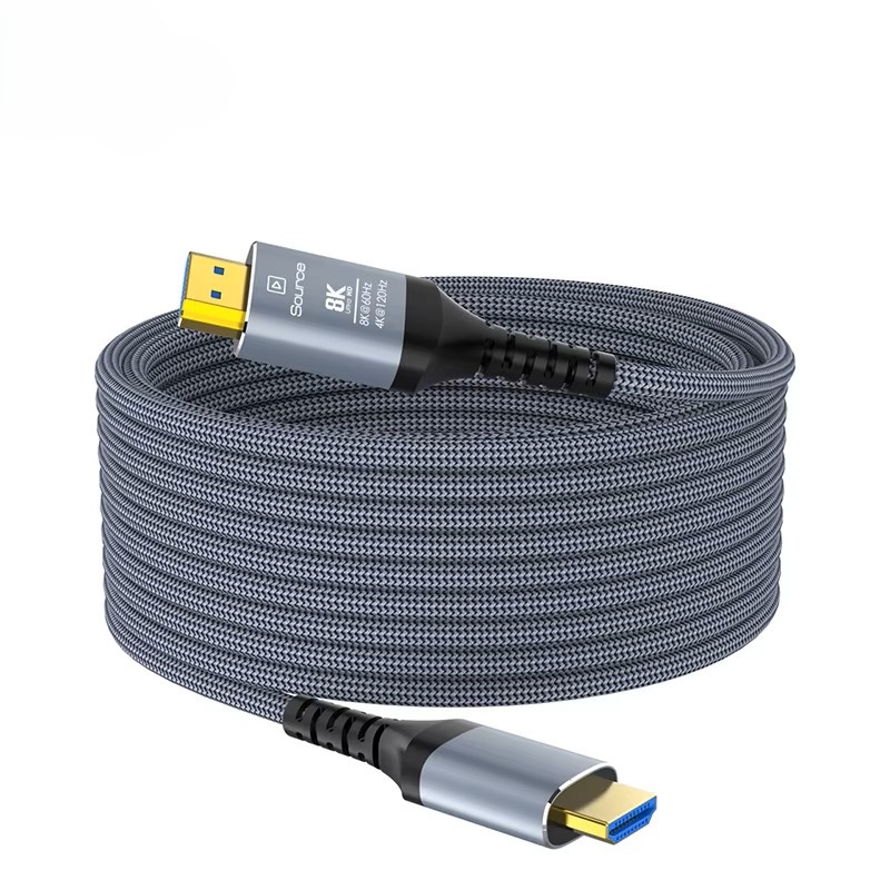 Premium 8K HDMI Cable for HDTV – 100 Meters