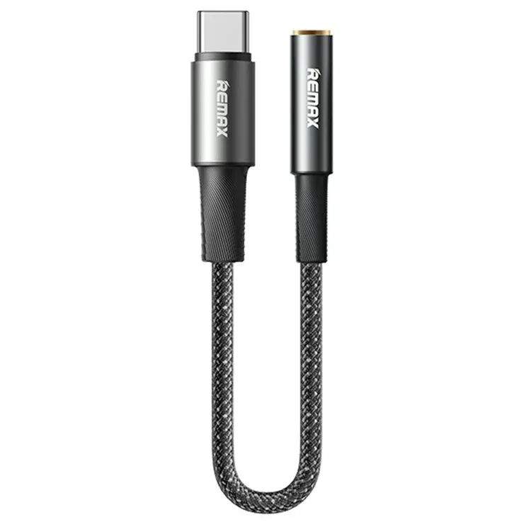 کێبڵی ئەداپتەری دەنگی Remax C23 جۆری C بۆ 3.5mm
