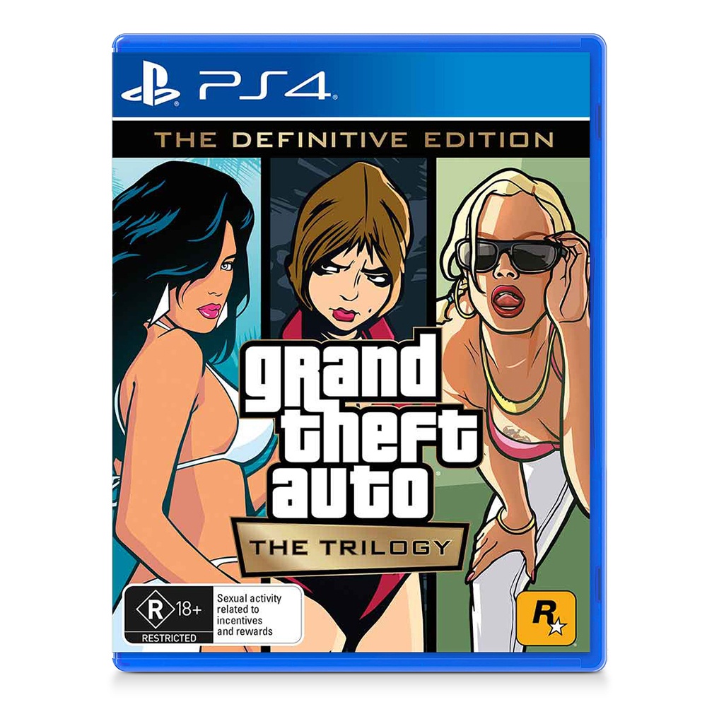 Video Game - PS4 | Grand Theft Auto The Trilogy | The Definitive Edition